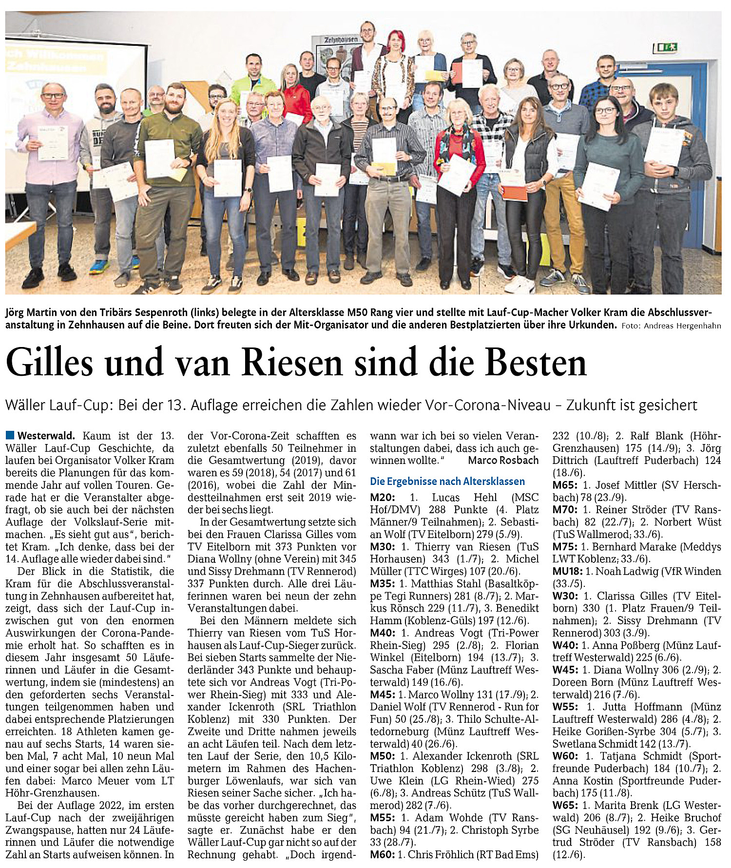 2023-11-23 Westerwälder Zeitung WLC 